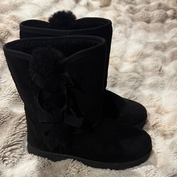 unbranded Shoes - Women's Black Winter Boots